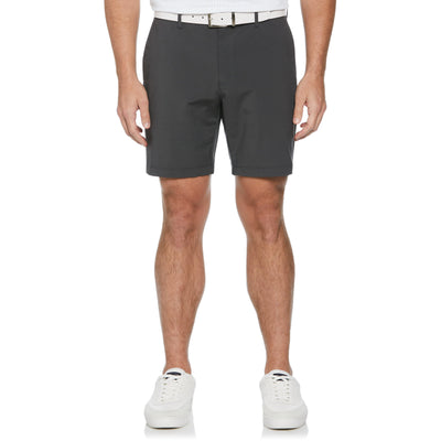 Flat Front Pete Perfomance 8" Golf Shorts (Asphalt) 