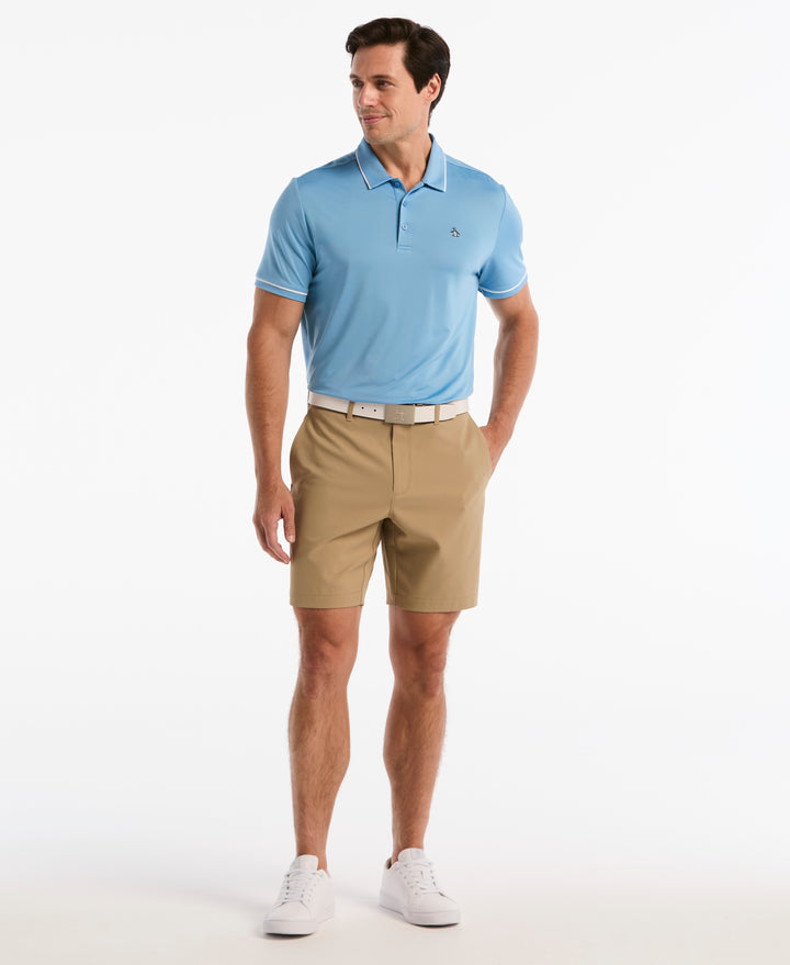 8" Flat Front Sorona™ Golf Short (Chinchilla) 