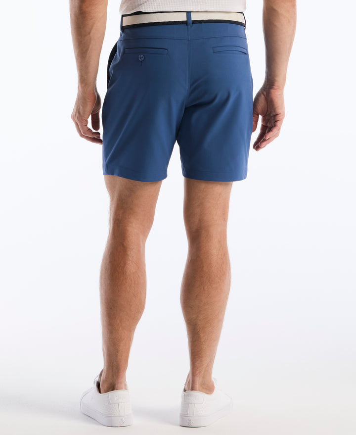 8" Flat Front Sorona™ Golf Short-Golf Shorts-Original Penguin