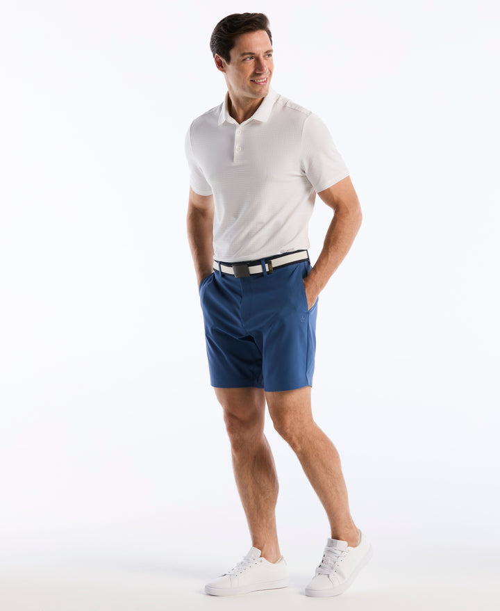 8" Flat Front Sorona™ Golf Short-Golf Shorts-Original Penguin