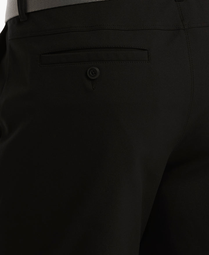 8" Flat Front Sorona™ Golf Short (Caviar) 