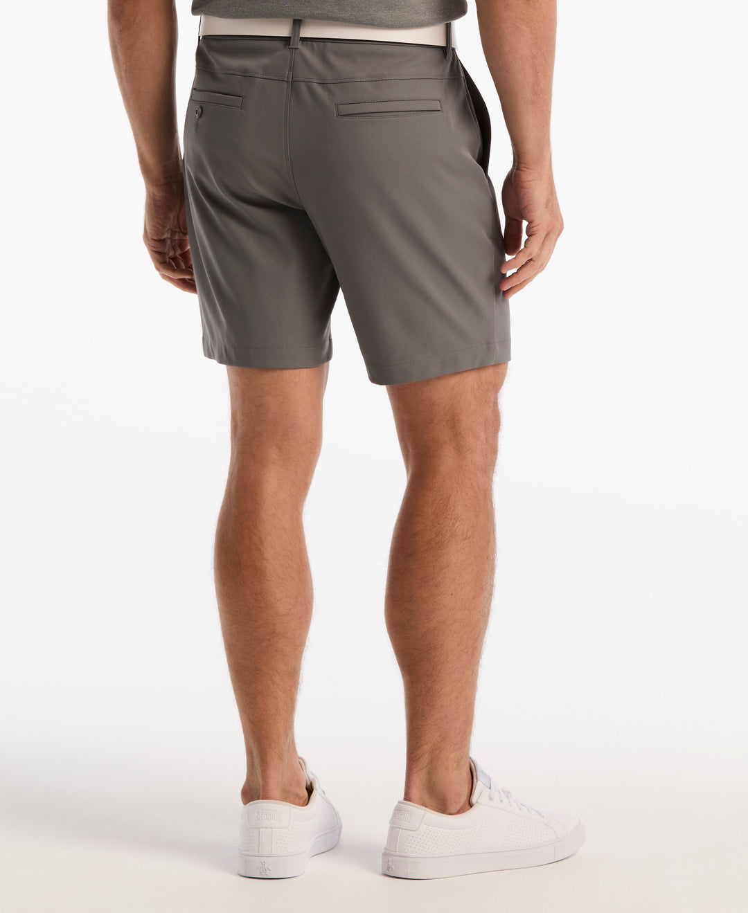 8" Flat Front Sorona™ Golf Short (Quiet Shade) 