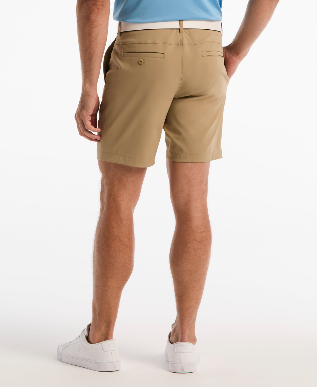 8" Flat Front Sorona™ Golf Short (Chinchilla) 