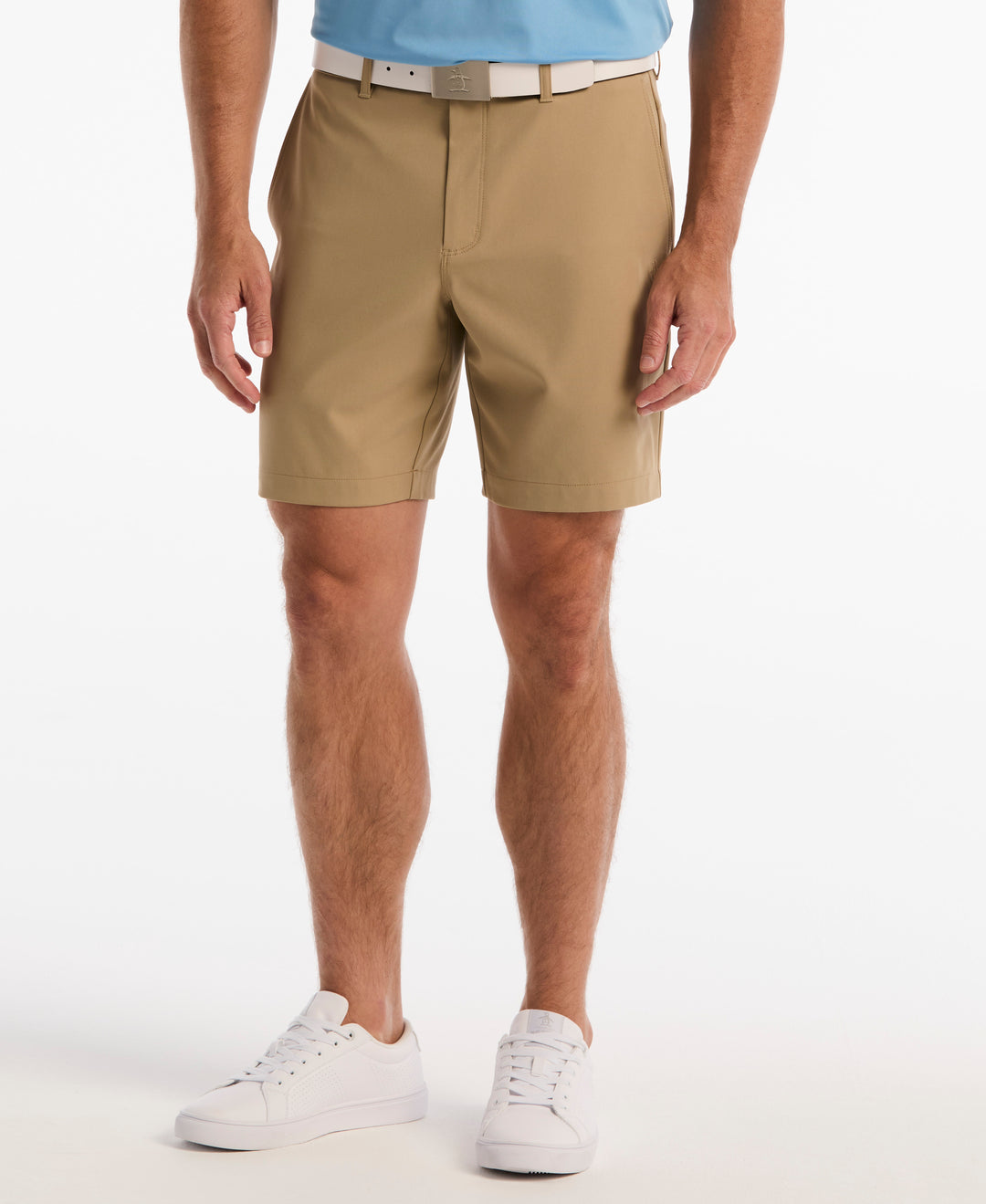 8" Flat Front Sorona™ Golf Short (Chinchilla) 