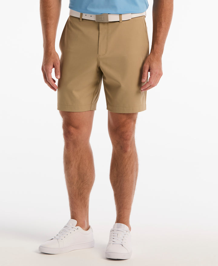 8" Flat Front Sorona™ Golf Short (Chinchilla) 