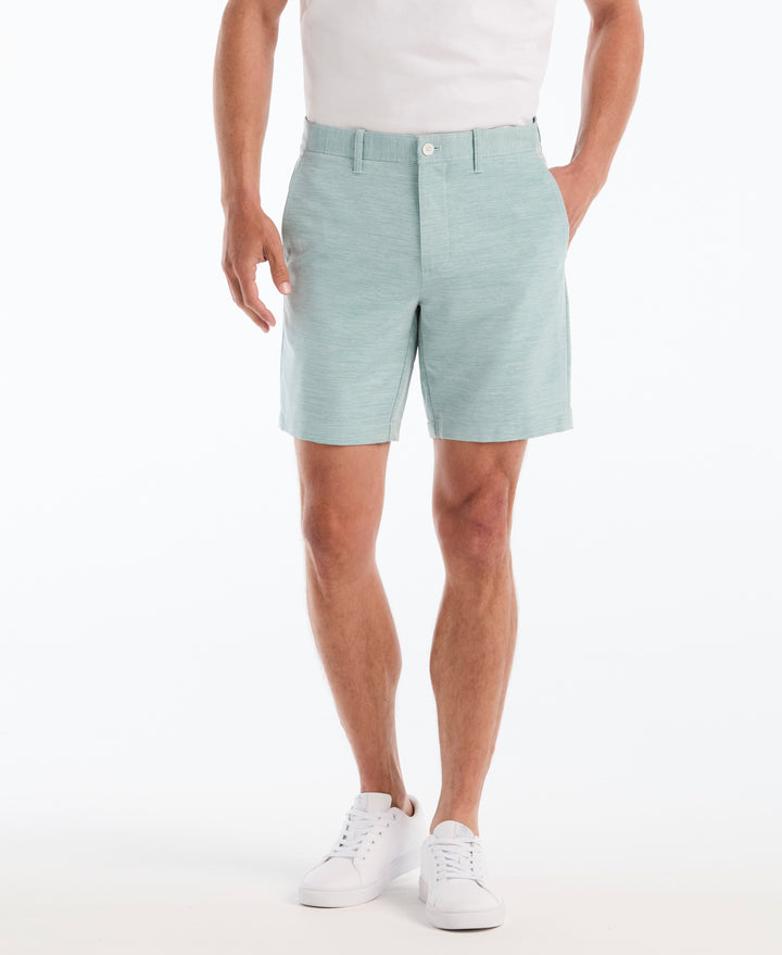 Heather Stripe Chino Short (Deep Lake) 