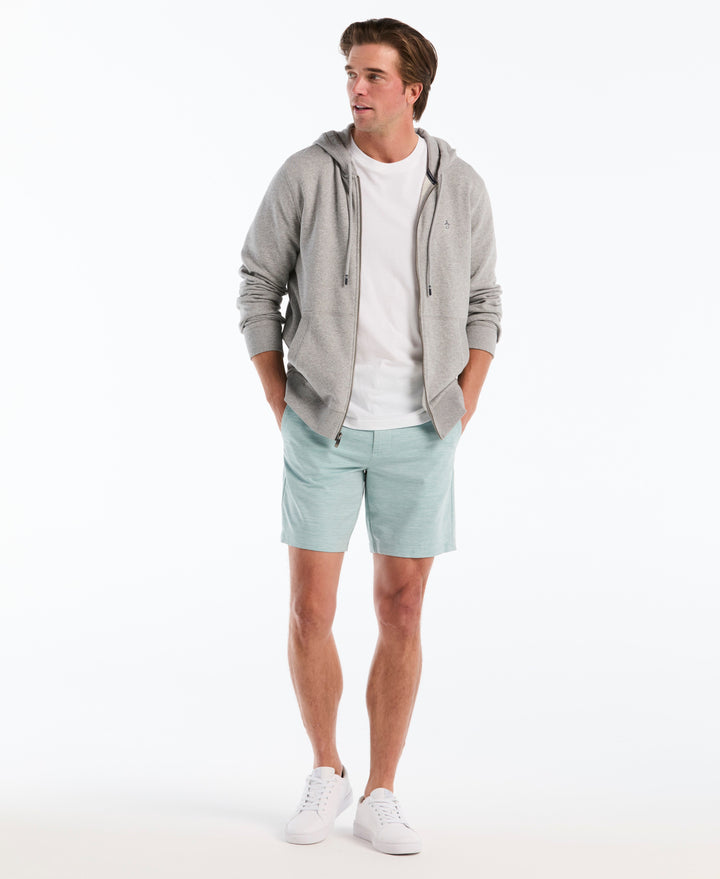Heather Stripe Chino Short (Deep Lake) 