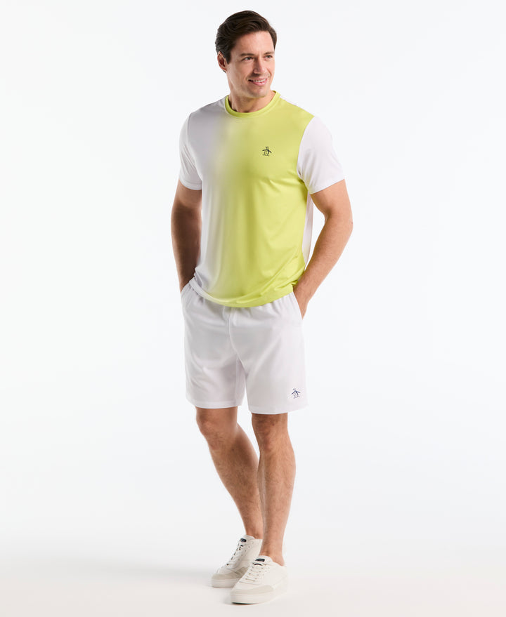 Solid Tennis Shorts (Bright White) 
