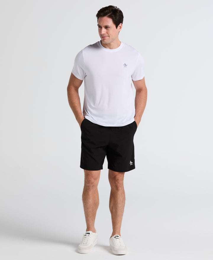 Solid Tennis Shorts (Caviar) 
