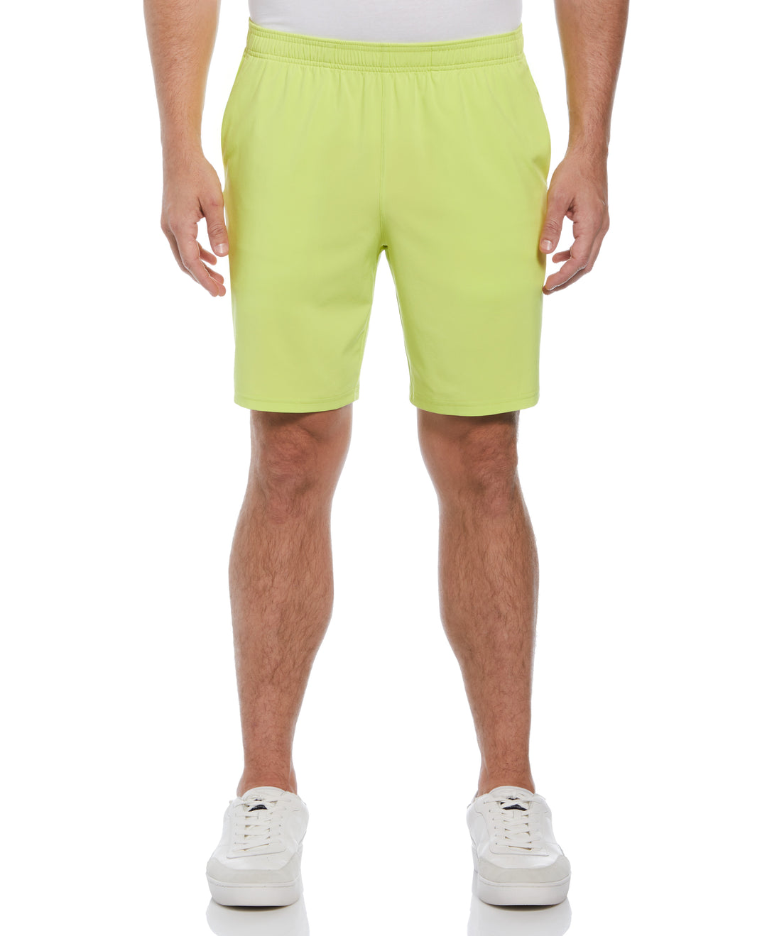 Solid Tennis Shorts (Limeade) 