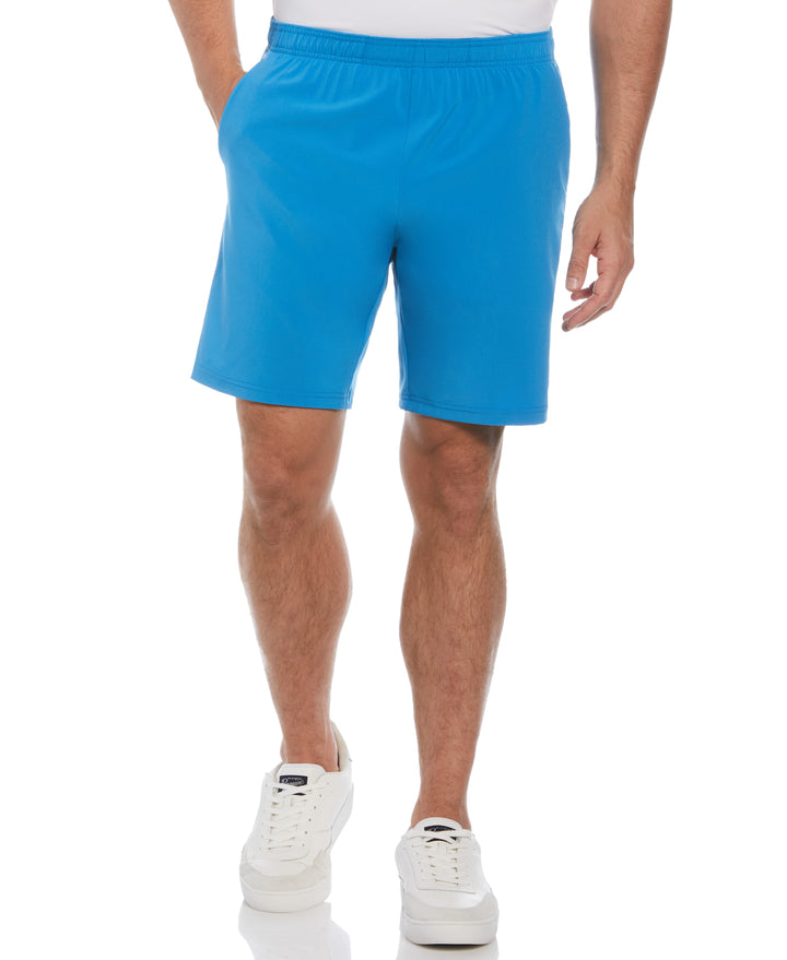 Solid Tennis Shorts (Mediterranian Blue) 