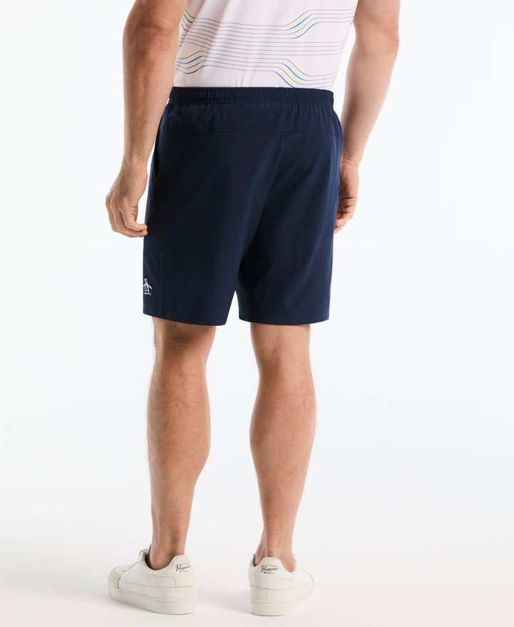 Solid Tennis Shorts (Black Iris) 