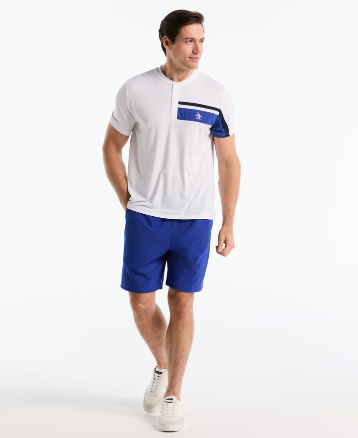 8" Performance Solid Shorts (Surf The Web) 