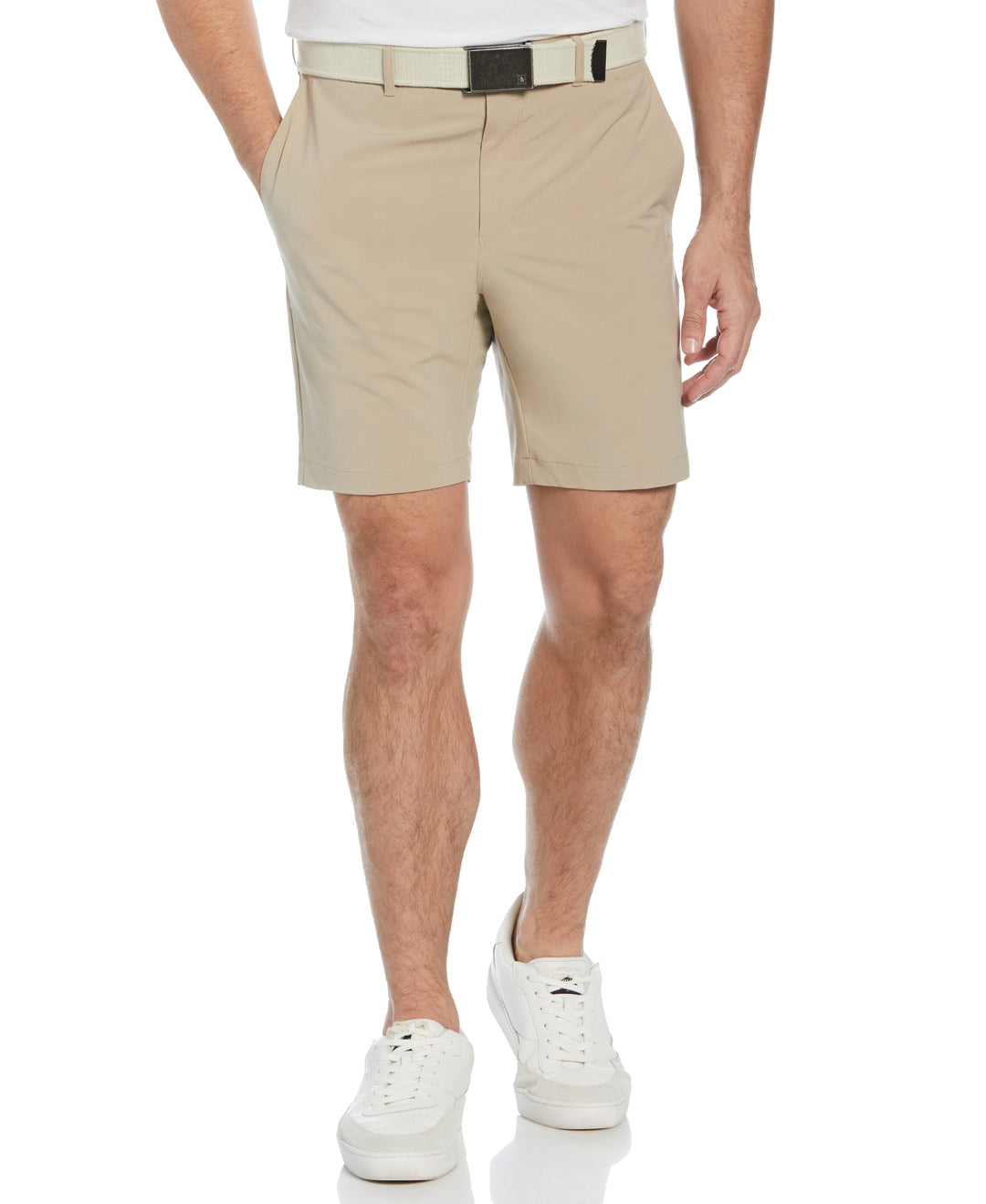 Flat Front Pete Perfomance 8" Golf Shorts (Chinchilla) 