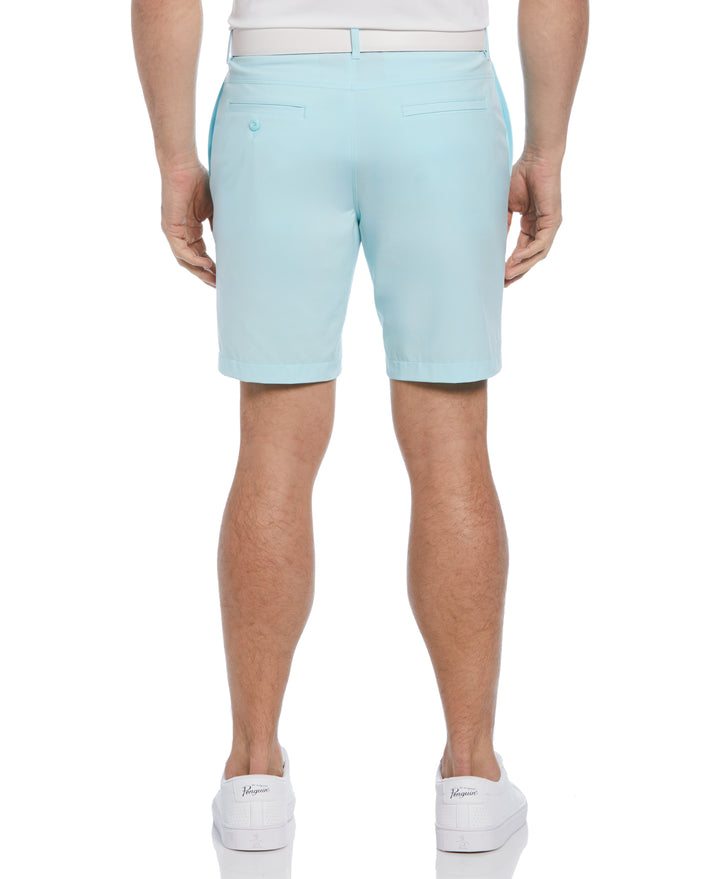 Flat Front Pete Perfomance 8" Golf Shorts (Tanager Turquoise) 