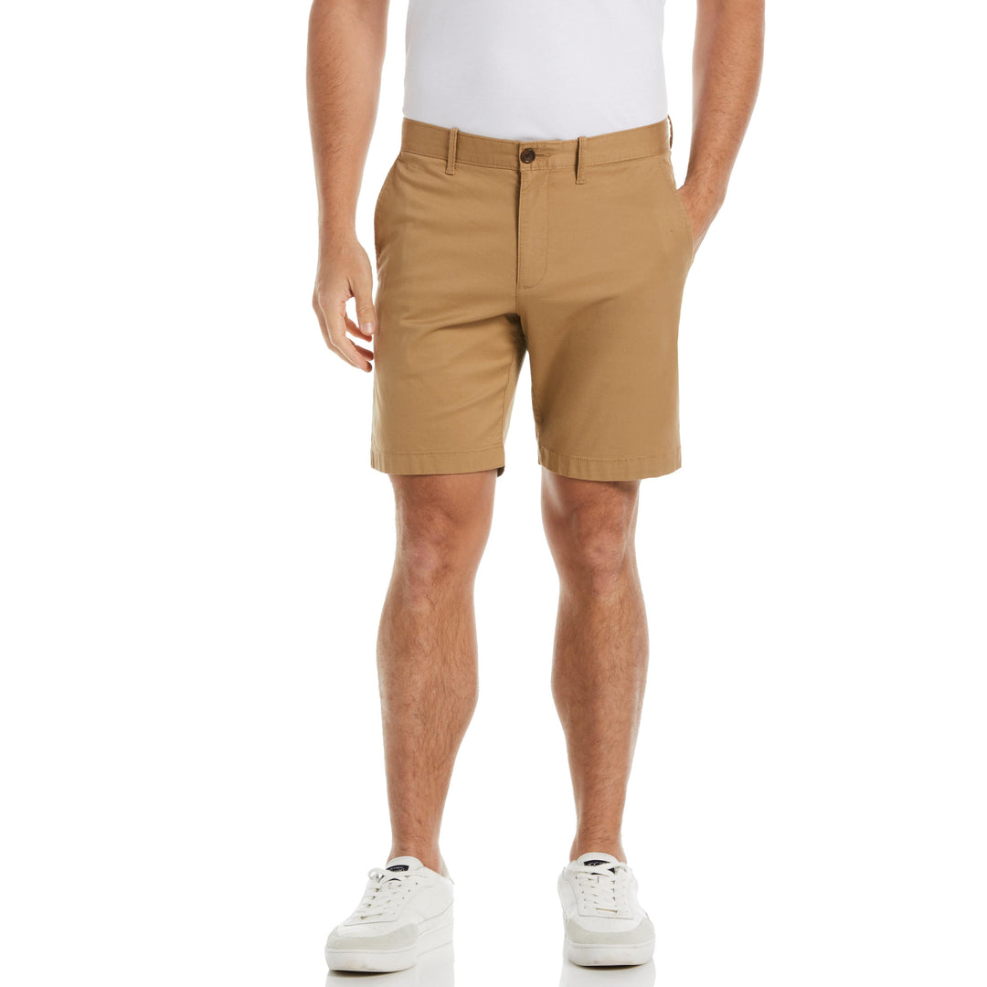 8" Stretch Twill Chino Short-Shorts-Kelp-28-Original Penguin