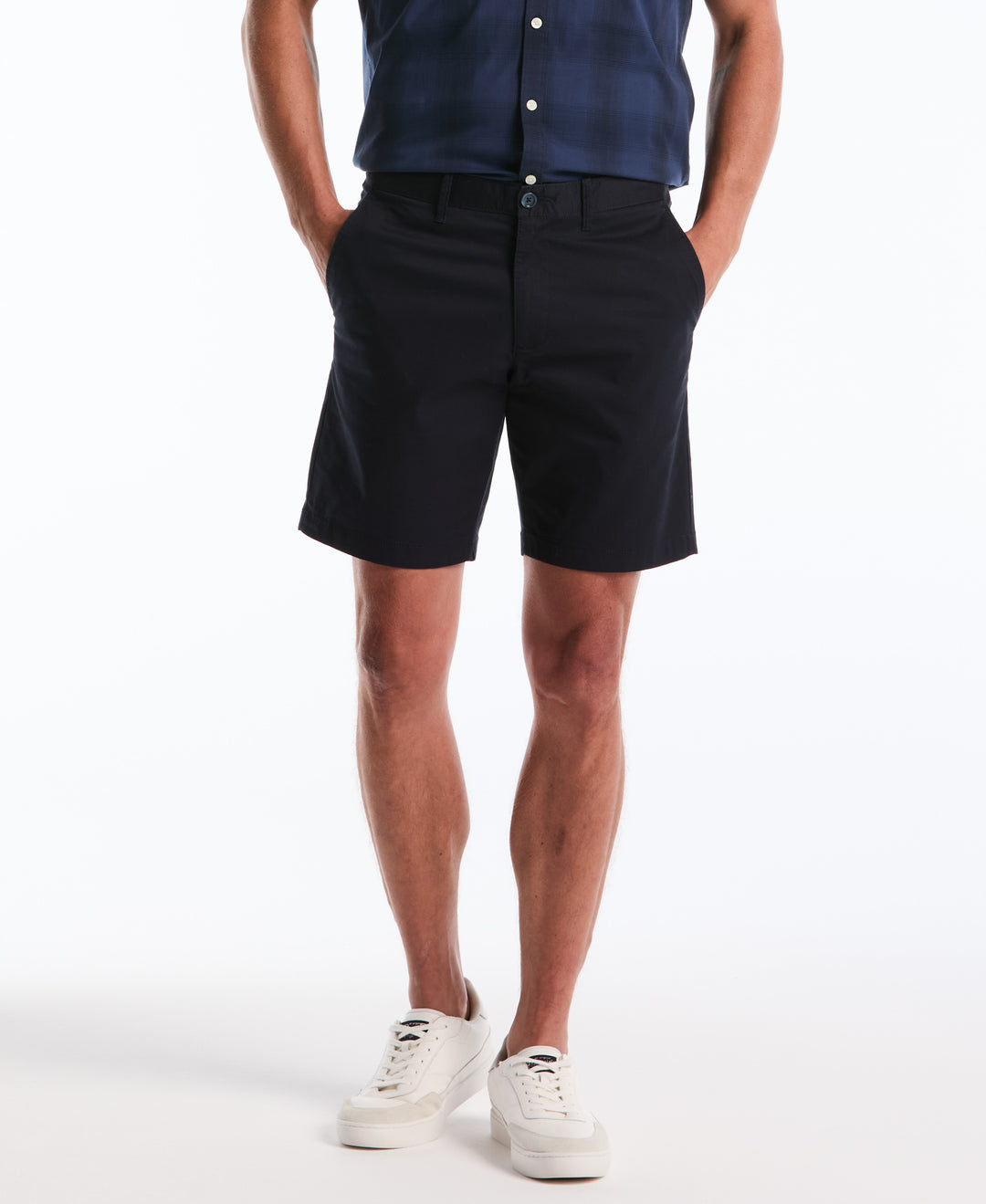 8" Stretch Twill Chino Short (Dark Sapphire) 