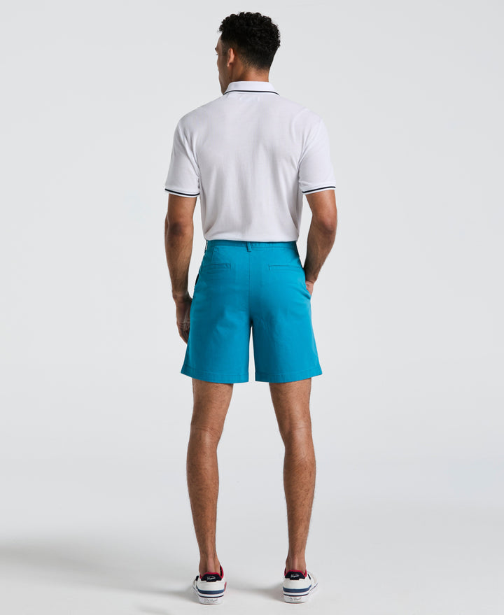 Men's Stretch Twill Shorts (Mosaic Blue) 
