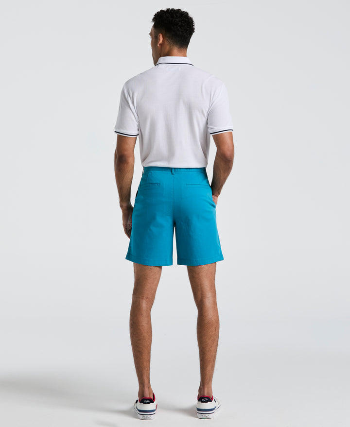Men's Stretch Twill Shorts (Mosaic Blue) 