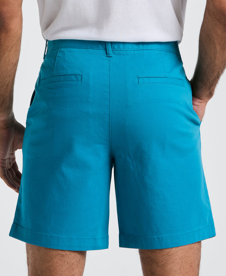 Men's Stretch Twill Shorts (Mosaic Blue) 