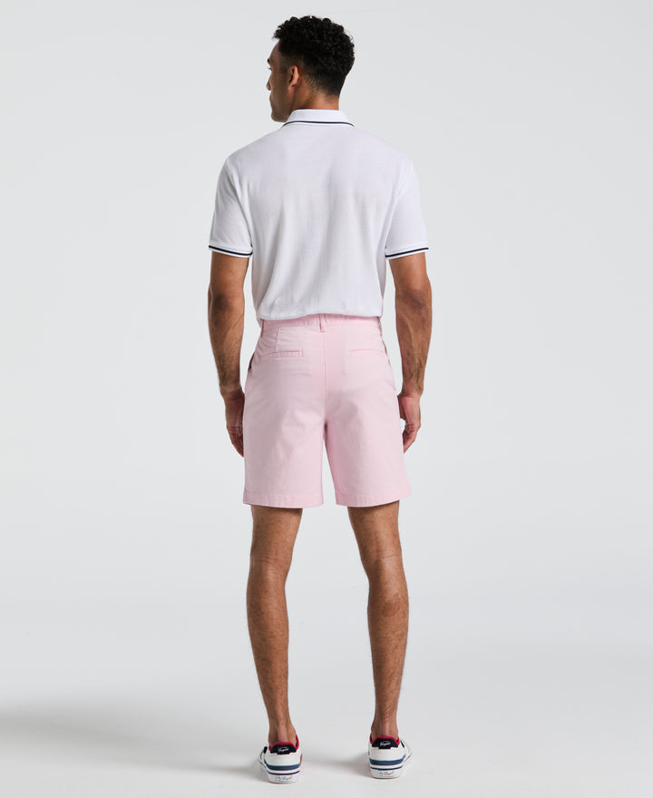 8" Stretch Twill Chino Short (Parfait Pink) 