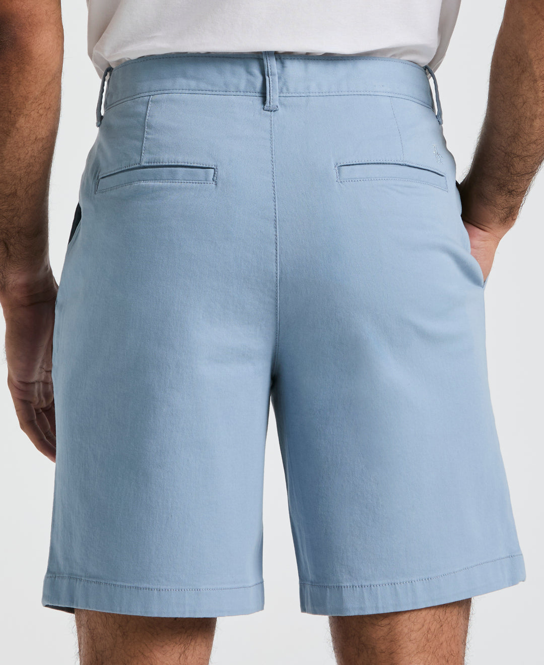 8" Stretch Twill Chino Short (Faded Denim) 