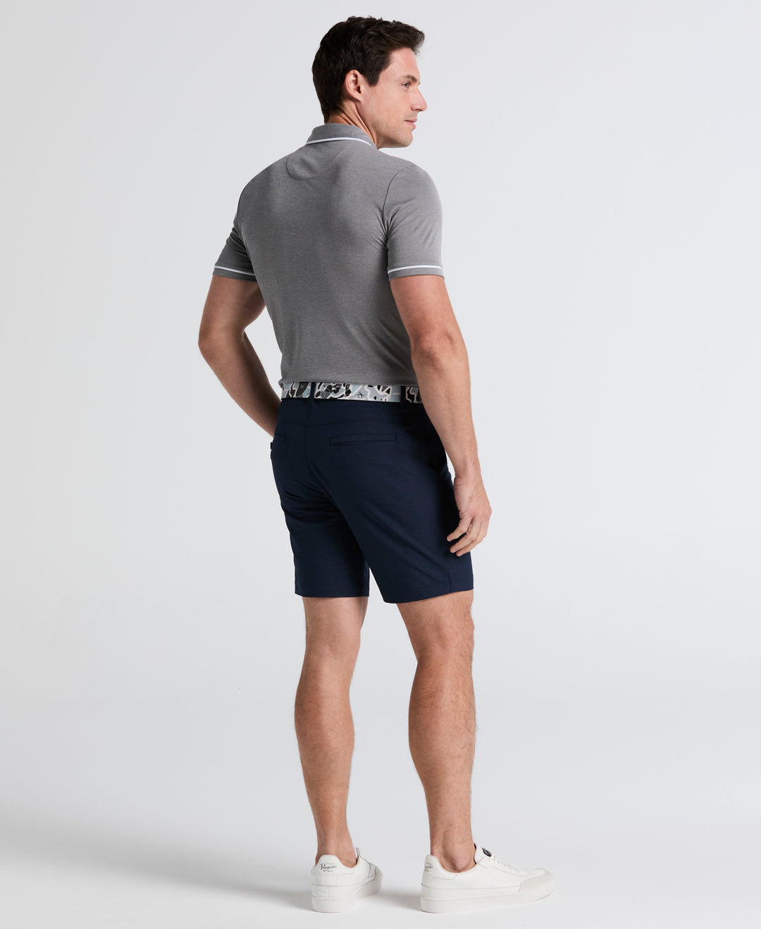 8" Technical Flat Front Golf Short-Golf Shorts-Original Penguin
