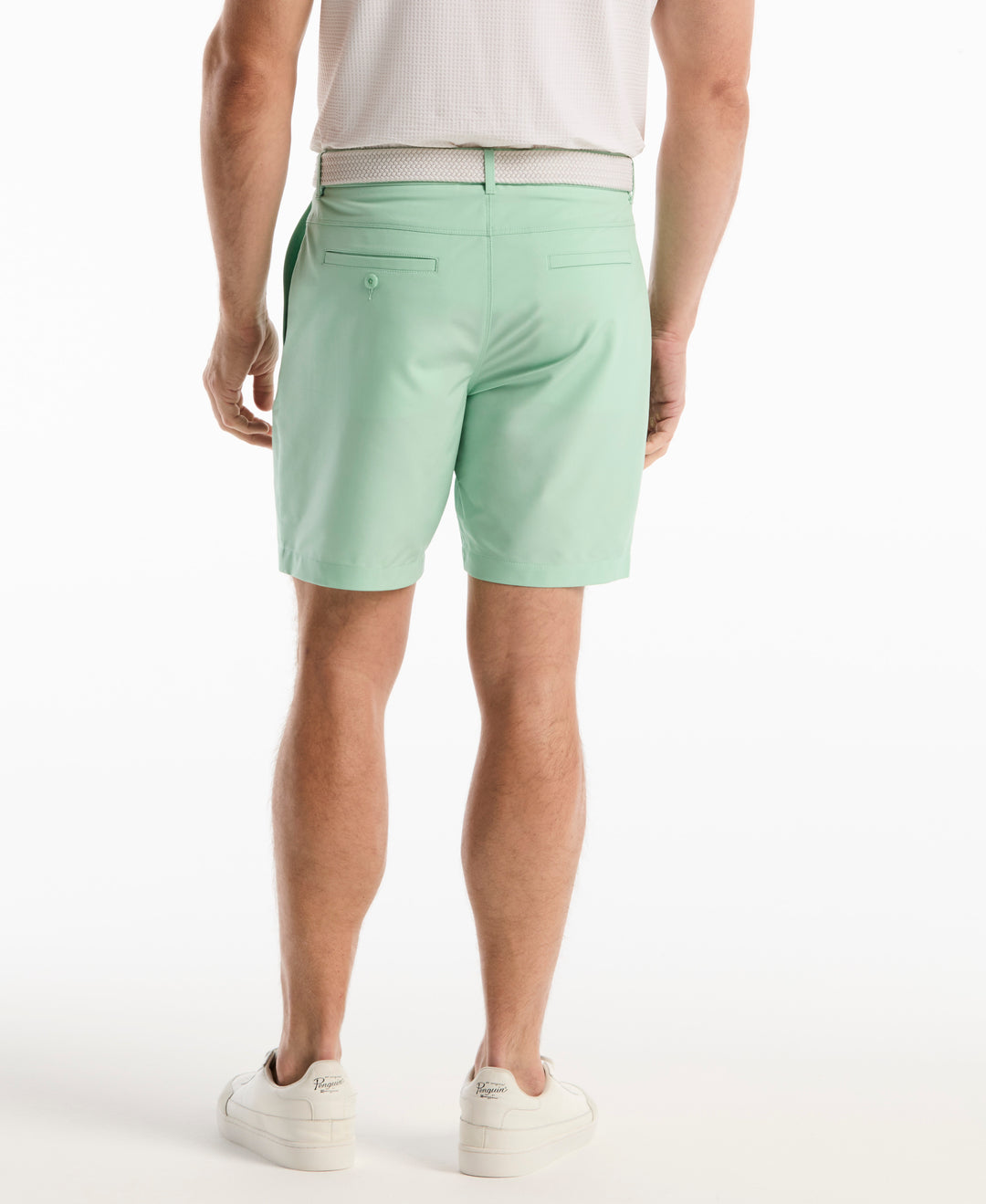 8" Technical Flat Front Golf Short (Lichen) 