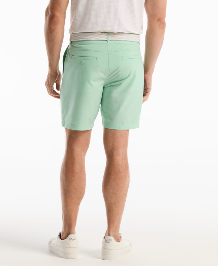 8" Technical Flat Front Golf Short (Lichen) 