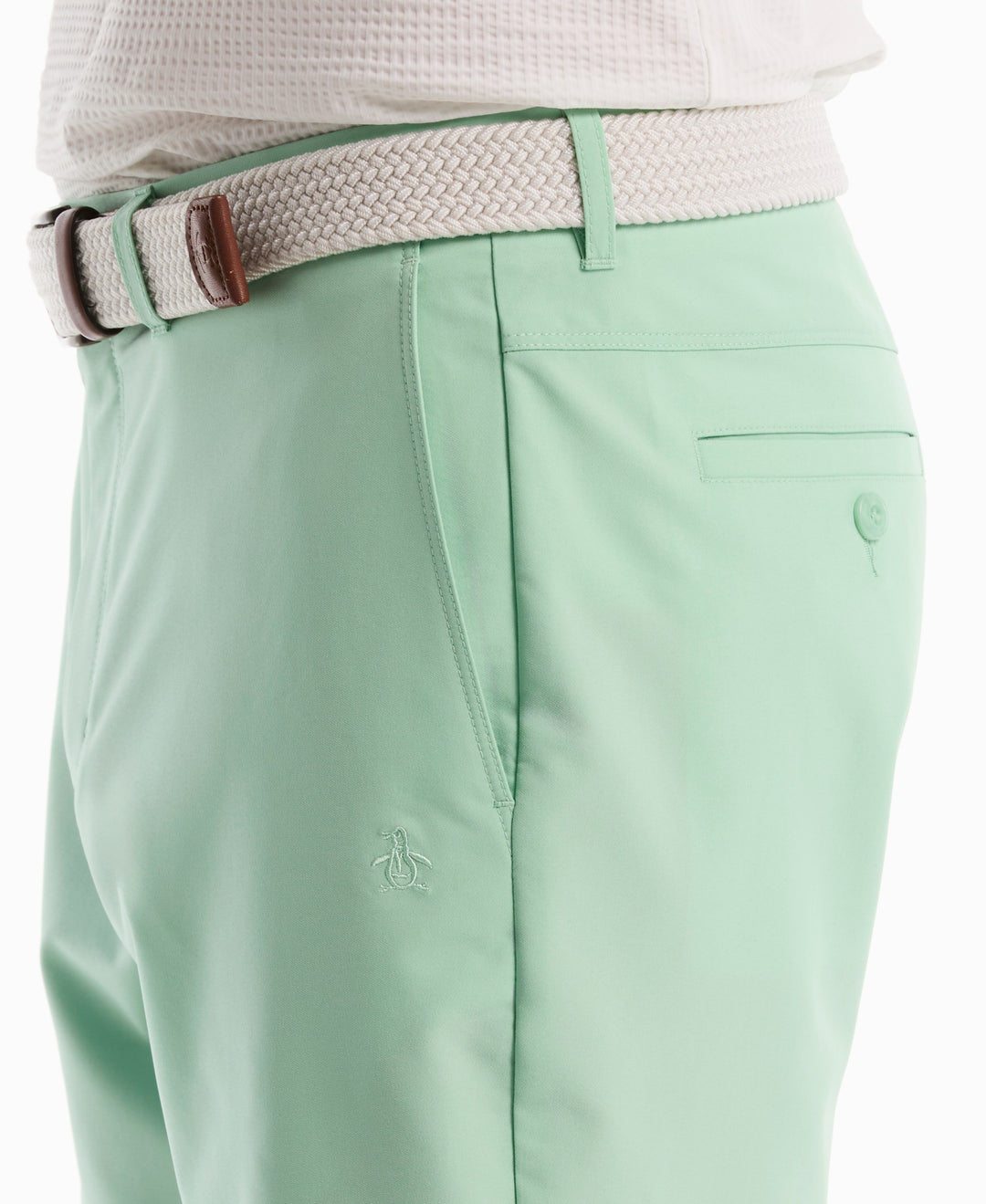8" Technical Flat Front Golf Short (Lichen) 