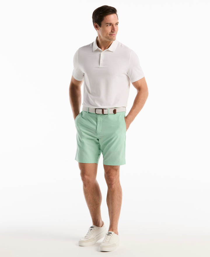 8" Technical Flat Front Golf Short