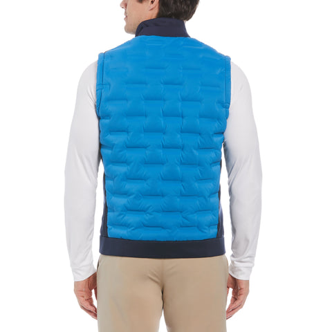 80's Mixed Media Golf Vest (Quiet Gray Heather) 