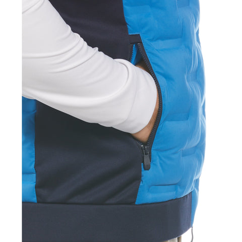 80's Mixed Media Golf Vest (Quiet Gray Heather) 