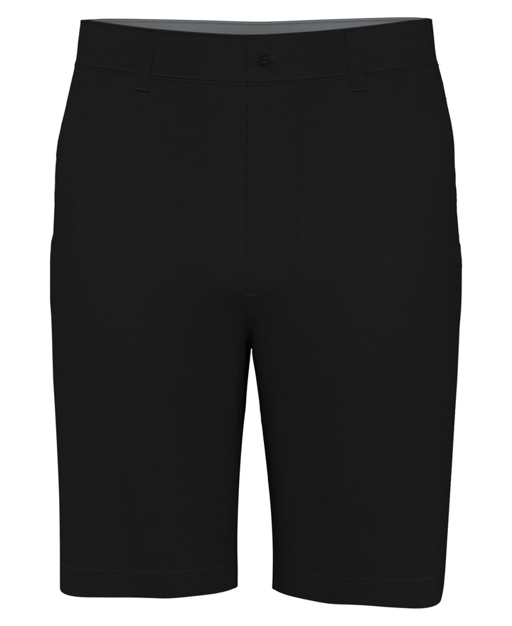 Flat Front Solid Golf Shorts (Caviar)