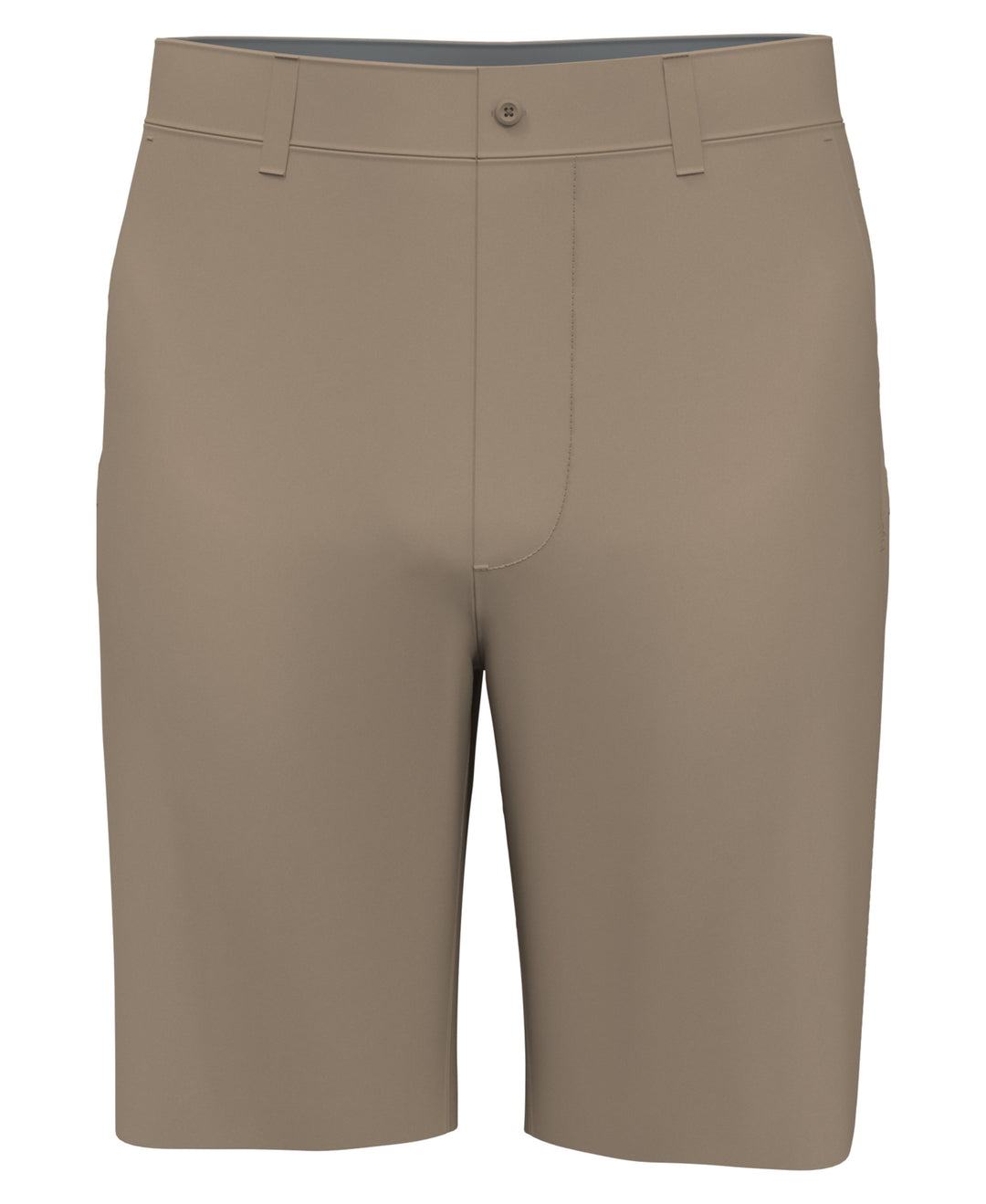 9" Flat Front Solid Golf Short (Chinchilla)