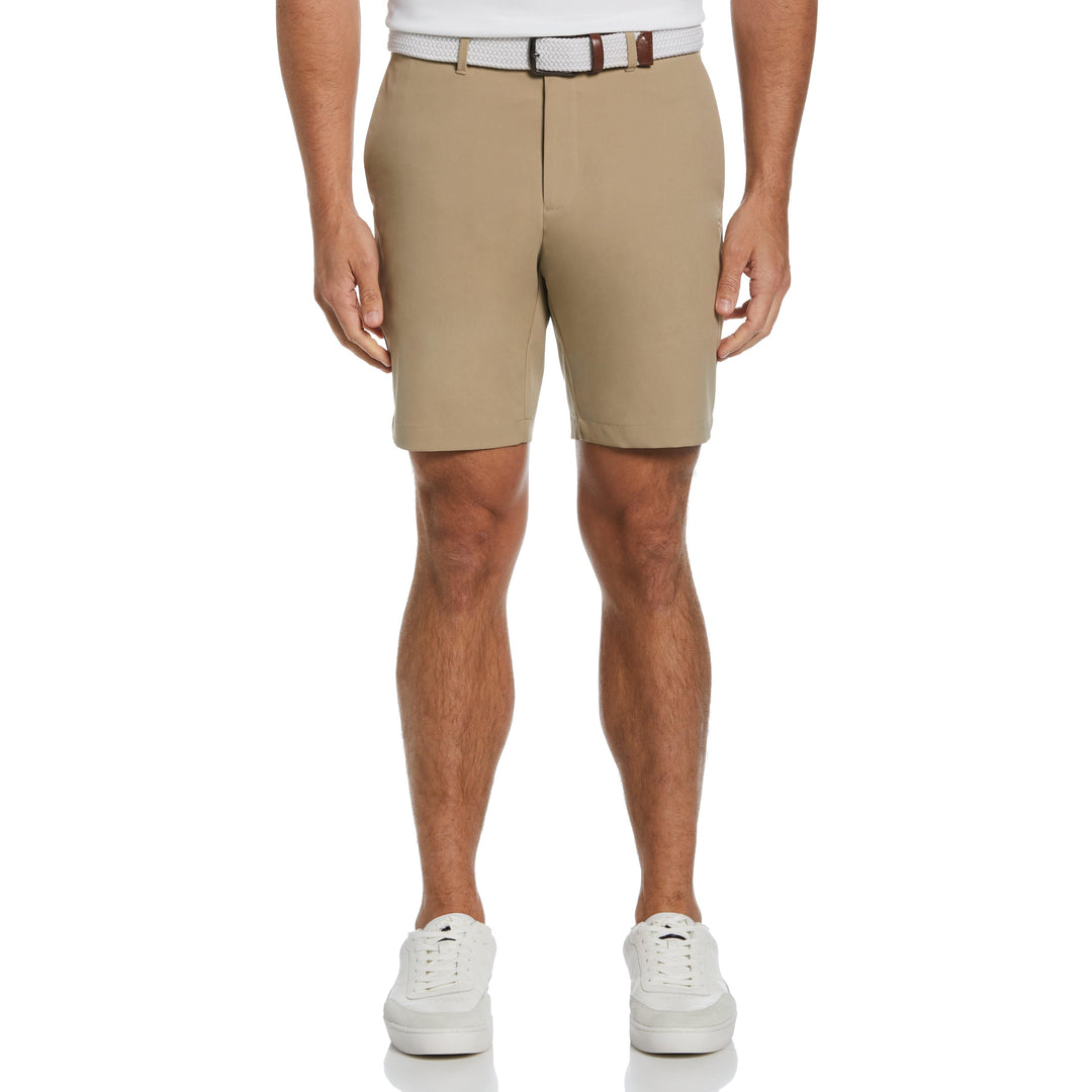 Flat Front Solid Golf Shorts (Chinchilla) 