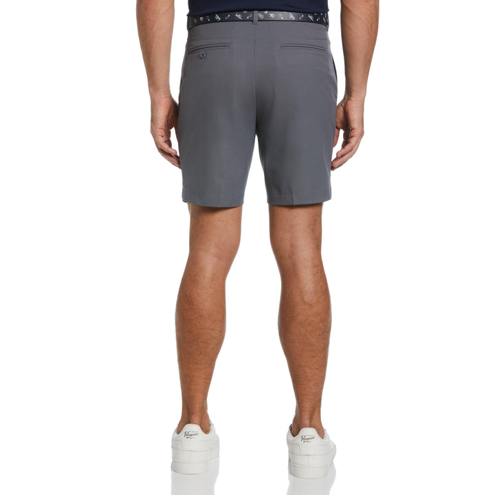 Flat Front Solid Golf Shorts (Quiet Shade) 