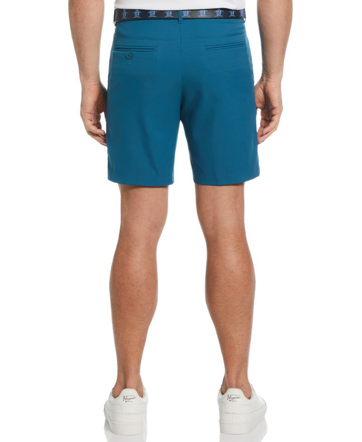 Flat Front Solid Golf Shorts (Corsair)