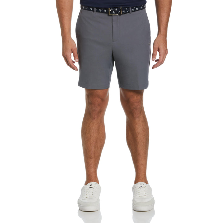 Flat Front Solid Golf Shorts (Quiet Shade) 