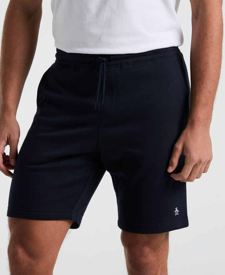 9" Fleece Embroidered Pete Short  (Dark Sapphire) 