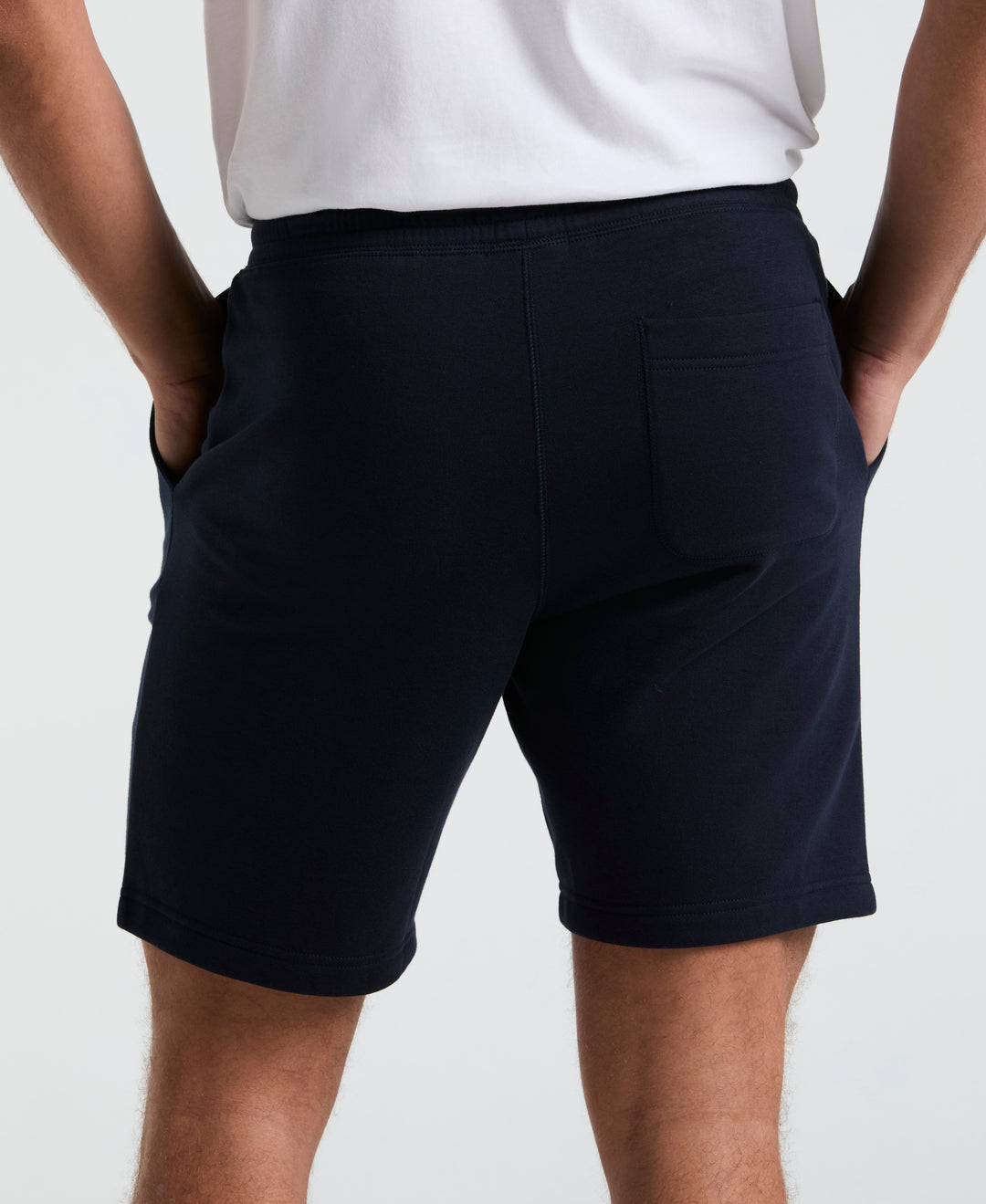 9" Fleece Embroidered Pete Short  (Dark Sapphire) 