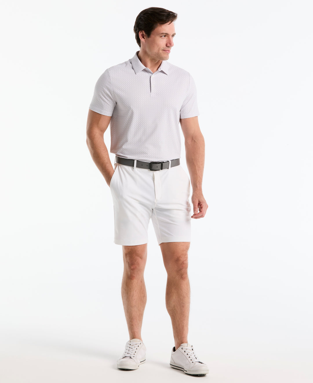 9" The Player Golf Short-Golf Shorts-Bright White-30-Original Penguin