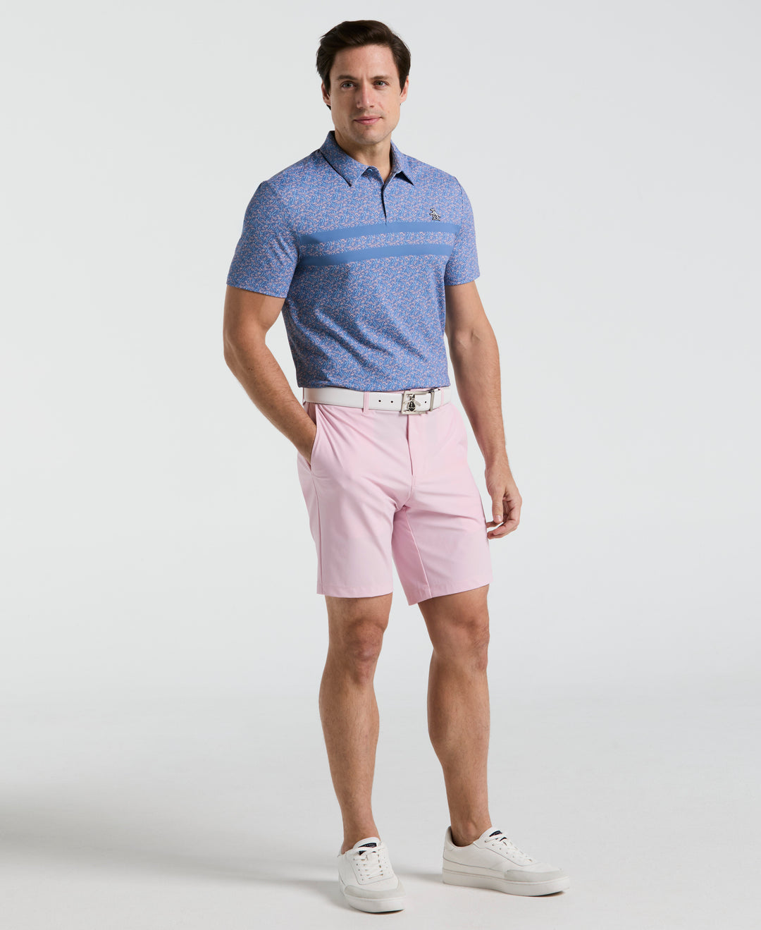 9" Stretch Short (Charm Pink) 
