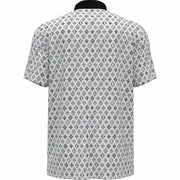 Short Sleeve All-Over Atomic Cocktail Print  (Caviar) 