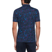 All-Over Camo Pete Print Polo (Dress Blues) 