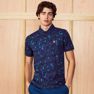All Over Camo Pete Print Polo-Polos-Original Penguin