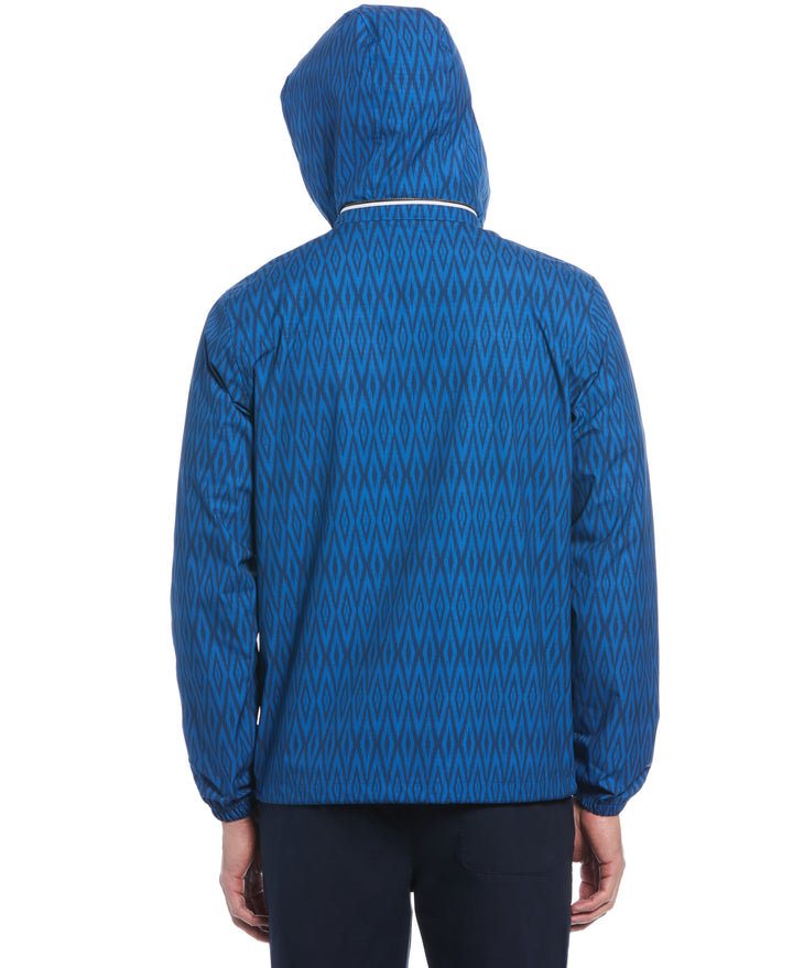 Allover Diamond Print Ratner Jacket (Star Sapphire) 