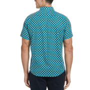 All Over Fan Print Button Down (Pacific) 