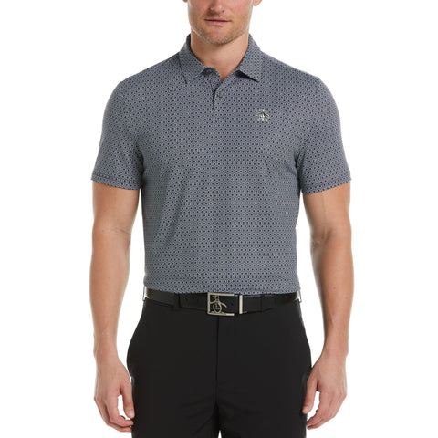 All Over Heritage Floral Geo Golf Print (Caviar) 