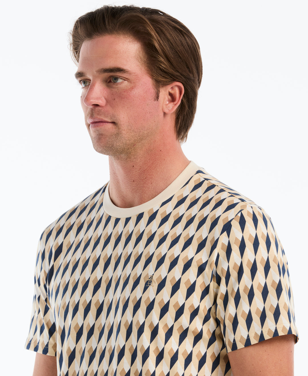 Cotton Jewel Print Tee (Birch) 